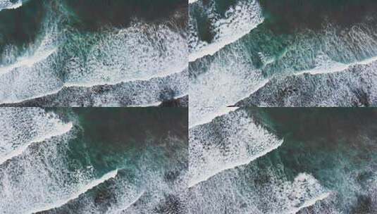 溅起的海浪高清在线视频素材下载