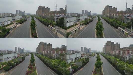 云南弥勒城市发展航拍高清在线视频素材下载