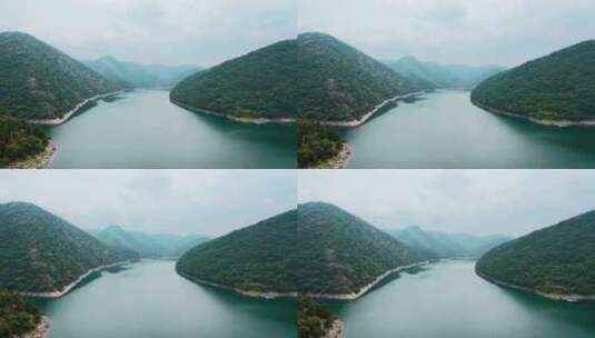 南水北调水源地 淅川大观苑 风景 山水 古风高清在线视频素材下载