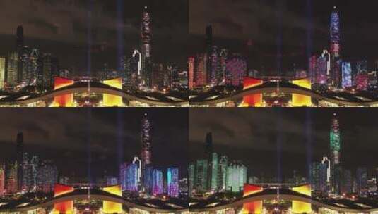 深圳最美光影秀  双区高清在线视频素材下载