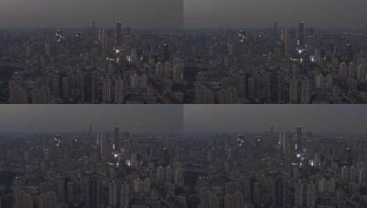 中国江苏南京城市夜景高清在线视频素材下载