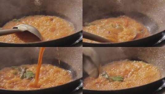 正在煮的汤高清在线视频素材下载