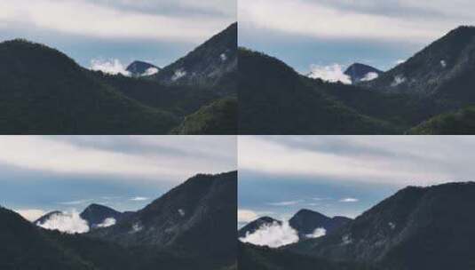 中国福建武夷山云雾缭绕高清在线视频素材下载