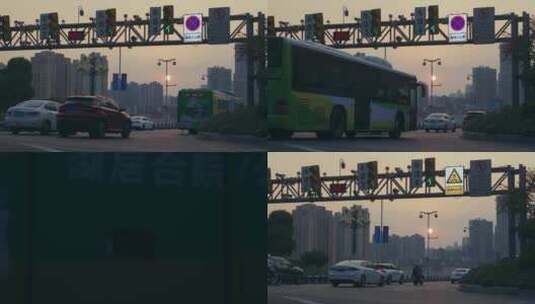 城市交通车流高清在线视频素材下载