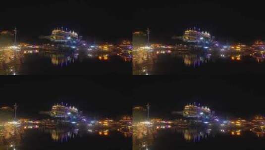 西双版纳夜景拍摄素材高清在线视频素材下载