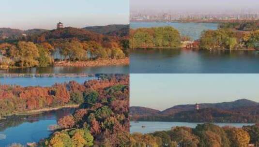 杭州西湖秋色素材高清在线视频素材下载