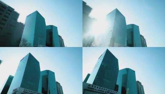 北京环球贸易中心高清在线视频素材下载