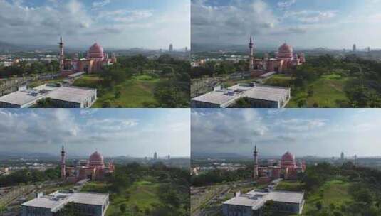 【正版4K素材】马来西亚粉红清真寺高清在线视频素材下载