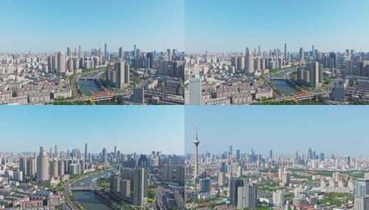 【合集】天津城市风光航拍高清在线视频素材下载