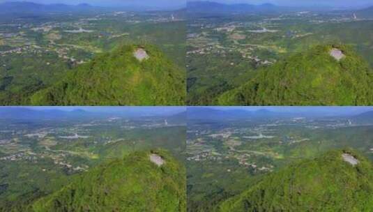 惠州惠东九龙峰祖庙高清在线视频素材下载