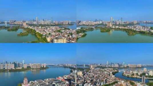 惠州市宣传片航拍大景合集高清在线视频素材下载