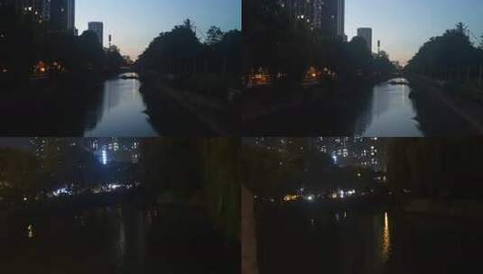 城市夜景风景高清在线视频素材下载