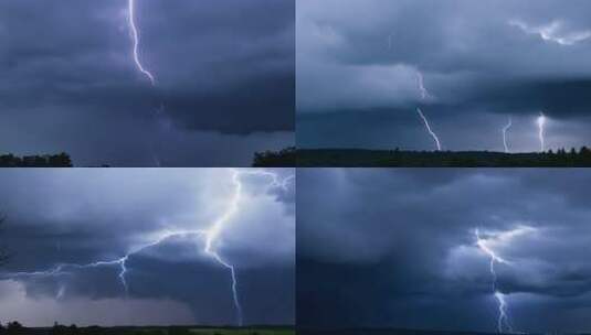 阴天下雨乌云云层 (3)高清在线视频素材下载