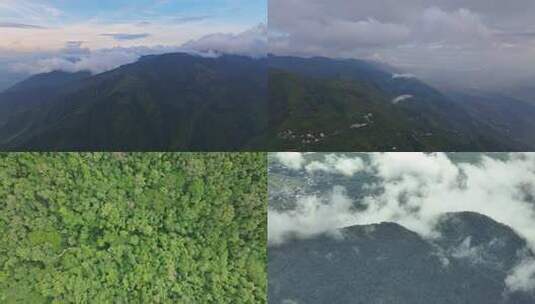 云南山川河流空镜航拍高清在线视频素材下载