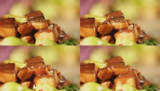 瓦块鱼自制烤鱼高清在线视频素材下载