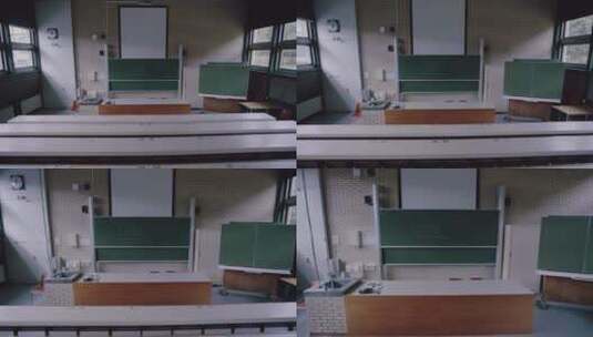 干净整洁的教室高清在线视频素材下载