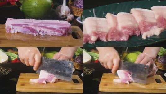 猪肉素材高清在线视频素材下载