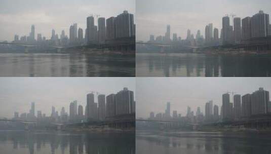 重庆黄花园大桥全景延时高清在线视频素材下载
