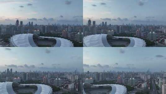 上海体育场高清在线视频素材下载