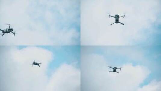 天空无人机悬停镜头高清在线视频素材下载