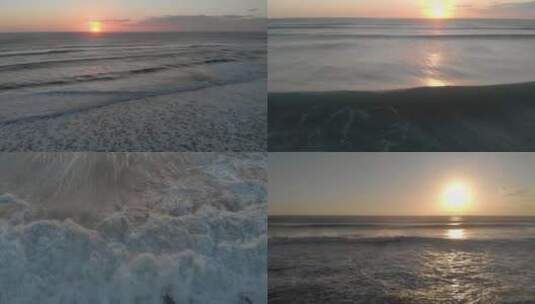 海边日出海浪视频素材合集高清在线视频素材下载