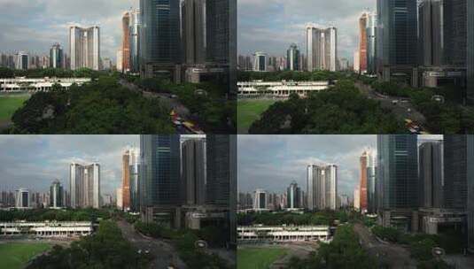 广州城市风景高清在线视频素材下载