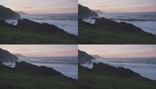 汹涌的大海海浪高清在线视频素材下载