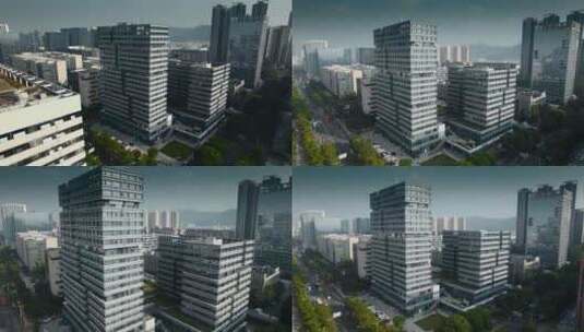 深圳光明区高楼现代设计高清在线视频素材下载