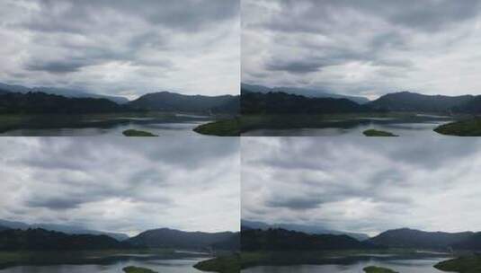 雅女湖 绿水青山 风景 山水 山河 壮丽高清在线视频素材下载