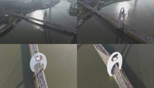 猎德大桥高清在线视频素材下载