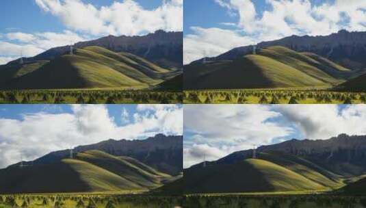 西藏美玉草原延时高清在线视频素材下载