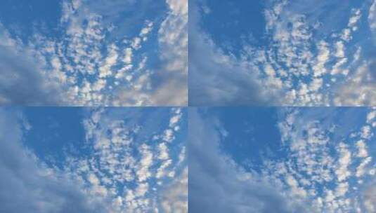 4K拍摄蔚蓝的天空高清在线视频素材下载