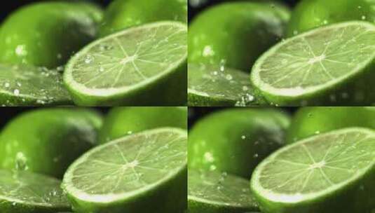 柠檬树 柠檬 绿柠檬 香水柠檬高清在线视频素材下载