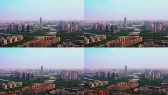 郑州大玉米千禧广场高清在线视频素材下载