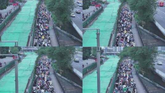 中国广州市荔湾区珠江大桥高清在线视频素材下载