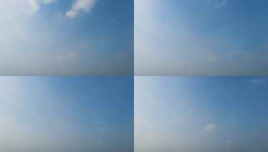 蓝天白云风景视频延时高清在线视频素材下载