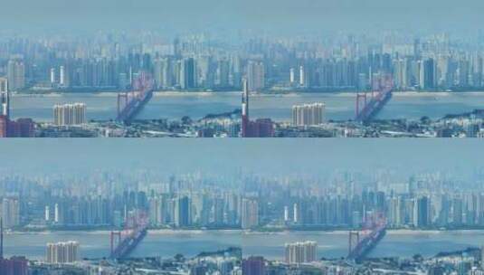 武汉城市大全景高清在线视频素材下载