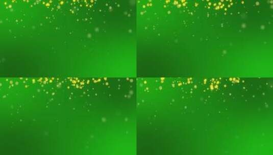 绿色和金色闪光环动画高清在线视频素材下载