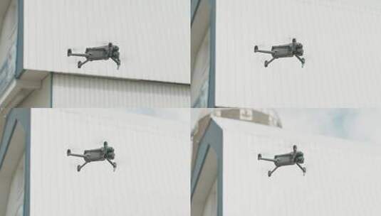 无人机在飞高清在线视频素材下载
