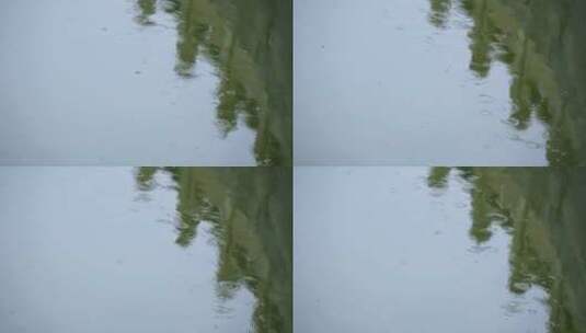 下雨天北京故宫玉带河高清在线视频素材下载