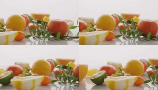 蔬菜水果果蔬新鲜食材绿色食品高清在线视频素材下载