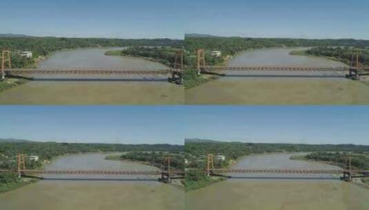 河上大桥高清在线视频素材下载
