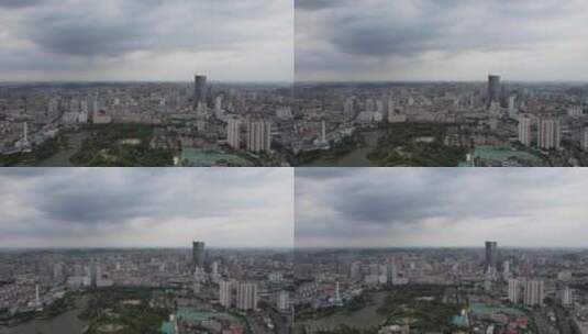 江苏徐州城市大景航拍高清在线视频素材下载