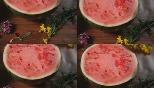 西瓜水果夏天夏季 (16)高清在线视频素材下载