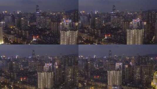 广州越秀夜景高清在线视频素材下载
