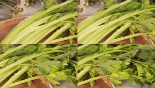 减肥瘦身清肠蔬菜芹菜高清在线视频素材下载