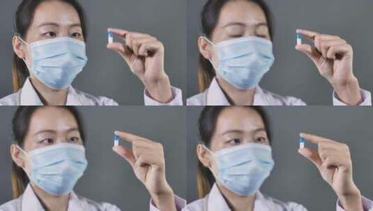 亚洲中国女性女士女医生医师互联网办公高清在线视频素材下载