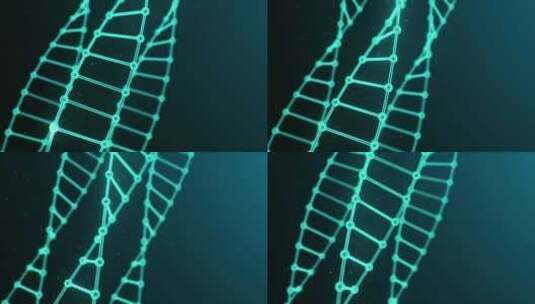 DNA 螺旋 染色体 基因高清在线视频素材下载