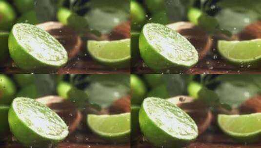 柠檬树 柠檬 绿柠檬 香水柠檬高清在线视频素材下载