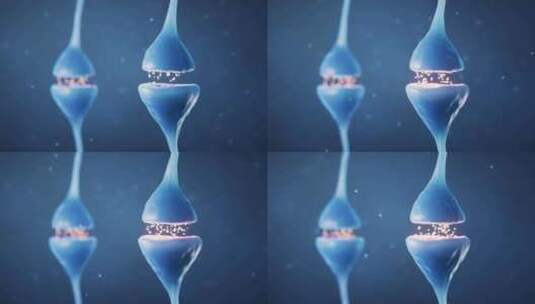 神经元细胞突触高清在线视频素材下载
